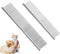 Dog Combs for Grooming, 2 Pack Metal Dog Comb with Rounded Teeth, Stainless Steel Cat Comb for Removing Tangles and Knots for Dogs and Cats...