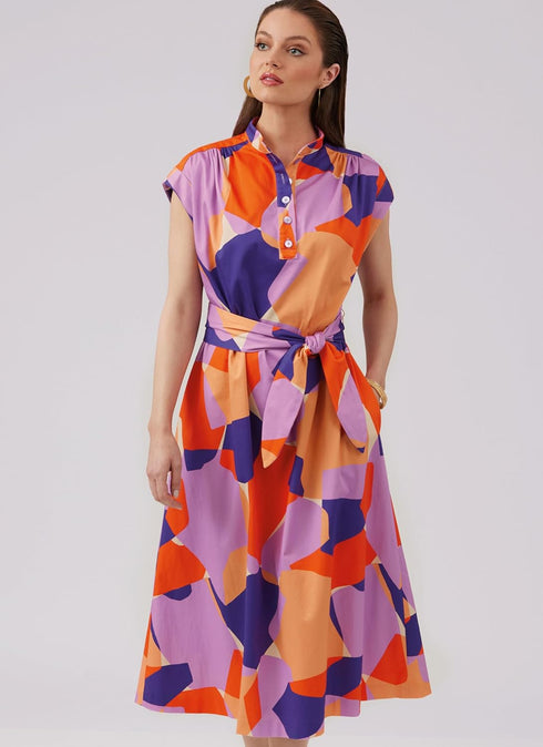 McCall's Misses' Pullover Dresses and Sash Sewing Pattern Packet, Design Code M8449, Sizes 18-20-22-24-26, Multicolor...