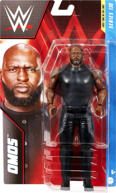 WWE Basic Omos Action Figure, Posable 6-inch Collectible for Ages 6 Years Old & Up...