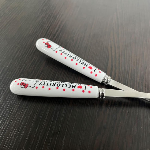 Cute Cutlery Set, Includin Reusable Stainless Steel Fork and Spoon and with a box. Suitable for Travel, camping, and Boys Girls Birthday Party Dec...