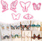 KEOKER Polymer Clay Cutters Butterfly - Luna Moth Polymer Clay Cutters, 6 Shapes Embossed Butterfly Clay Cutters for Polymer Clay Jewelry Making, ...