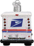 Old World Christmas Ornaments USPS Mail Truck Glass Blown Ornaments for Christmas Tree...