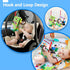 beiens Baby Books 0-6 Months, 2PCS Baby Toys 0-3-6-12-18 Months, Touch Feel Sensory Cloth Crinkle Soft Books, Tummy Time Toys, Infant Newborn Toys...
