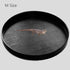 Reptile Water Food Dish Bowl Turtle Feeder Tortoise Feeding Dish Container (M, Black)...