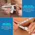 Body Fat Caliper and Measuring Tape for Body - Skinfold Calipers and Body Fat Tape Measure Tool for Accurately Measuring BMI Skin Fold Fitness and...