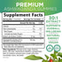 Ashwagandha Gummies for Women & Men, 3000mg Equivalent, Vegan, Plant Based, Non-GMO, Gluten-Free & Gelatin Free, Ashwagandha Supplement for Natura...