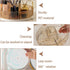 360° Rotating Lazy Susan Makeup Organizer, High-Capacity Bathroom Countertop Vanity Organizers, 1 Tier Spinning Skincare Storage, for Perfume/Cosm...