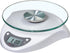 Taylor Digital Kitchen Scale with Glass Platform, Tare Button, and Plastic Body Weighs up to 11 Pounds Capacity, White...