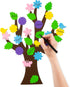 HubirdSall 76Pcs Spring Tree Craft Kit for Kids DIY Foam Springtime Bulletin Board Set with Flower Leaf Butterfly Bird Stickers Self Adhesive, Art...