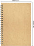 2 Pack College Ruled Notebook, Soft Yellow Cover Spiral Notebook, Memo Notepad Sketchbook, Students Office Business Diary Spiral Book Journal,100 ...