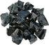 Bulk Rough Black Obsidian Crystal Large 1" Natural Raw Stones Crystal for Tumbling Cabbing Fountain Rocks Decoration Polishing Wire Wrapping Wicca...