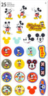 Mickey Mouse Water Bottle for Kids, Girls, Boys - 3 Pc Mickey Mouse School Supplies Bundle with 15oz Mickey Drinking Bottle, Create a Face Sticker...