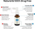 Sore Throat Spray | Allergy Cough Inflammation Relief Daily Immune Support with Cooling, Natural and Calming Slippery Elm, Echinacea & Chamomile E...
