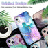 Btscase for iPhone XR Case, Heavy Duty Three Layer Marble Pattern Shockproof Full Body Rugged Hard PC+Soft TPU Bumper Drop Protection Women Girls ...