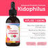 Zahler - Kidophilus Liquid Drops Probiotics for Kids (4 Fl Oz) Certified Kosher Kids Probiotic for Healthy Digestion & Immune Support - Fruit Punc...