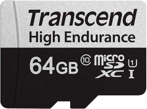 Transcend TS64GUSD350V 64GB UHS-I U1 Micro SD Memory Card...