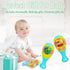 La Granja De Zenon newborn toys Bartolito maracas for kids with Electric,Egg Shakers maracas and Baby Rattles 0-6 months,Musical Instrument for Pa...