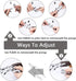 Prong Collars for Dogs, No Pull Dog Collar, Dog Training Collar for Large Medium Small Dogs, Stainless Steel Adjustable with Comfort Rubber Tips (...