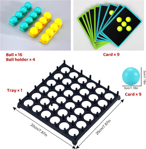 Bounce Ball Game, Bounce Ball Party Game and Jumping Ball Tabletop Game Toys Desktop Activate Bouncing Ball for Family Adults and Kids, Creative G...