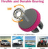 Steering Wheel Knob Pink, Women Car Suicide Knob Spinner Wheel, Non-Slip Driving Power Handle for Standard & Thick Steering Wheels Universal Fit f...