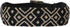 Handmade Dog Collar Adjustable Size S - Unique Pet Accessories, Handcrafted in Mexico, Unique Design, Durable and Strong for Your Dog (Black and W...