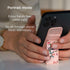 RICHMOND & FINCH Phone Grip Holder and Expanding Stand, Universal Finger Grip Kickstand Compatible with iPhone, Samsung and More, Multiple Viewing...