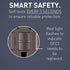 Legrand radiant 1597TRA 15 Amp GFCI Self Test Tamper Resistant Decorator Duplex Outlet with Audible Alarm, Brown (1 Count)......