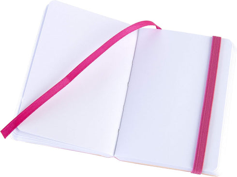 Pentalic 3" x 4" Pocket Sketchbook Traveler Journal, 160 Pages, Bright Pink...