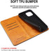SINIANL Compatible with iPhone 12 Case, iPhone 12 Pro Wallet Case with Card Holder, Leather Book Folding Folio Case with Kickstand Magnetic Closur...