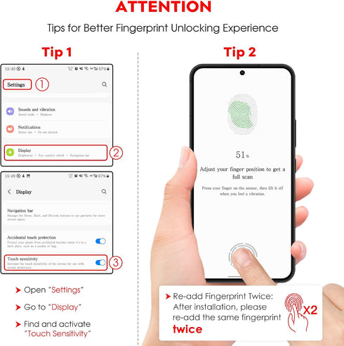 JETech Screen Protector for Samsung Galaxy S22 5G with Camera Lens Protector, Easy Installation Tool, Tempered Glass Film, Fingerprint ID Compatib...