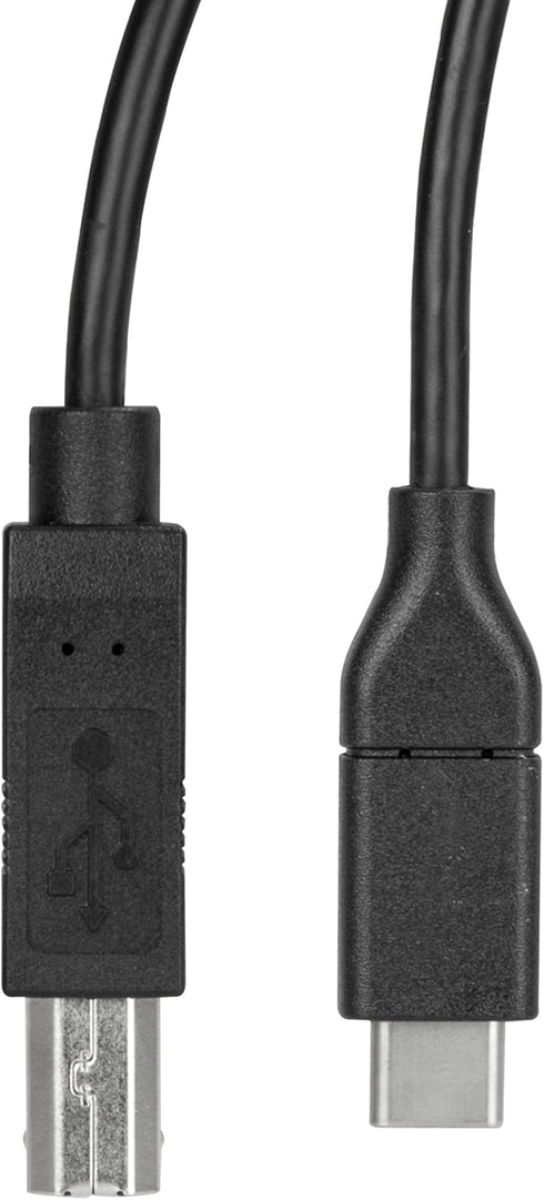 StarTech.com USB C to USB B Printer Cable - 1.6 ft / 0.5m - USB C Printer Cable - USB C to USB B Cable - USB Type C to Type B...