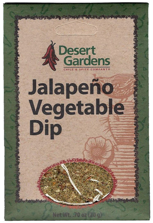 Desert Gardens Jalapeno Vegetable Dip Mix (Pack of 4)...