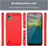 for Nokia C110 Phone case, Shockproof, Scratch Resistant Carbon Fiber Jacket, Soft TPU,for for Nokia C110 case (Red)...