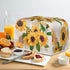 Sunflowers Print Kitchen Appliance Cover 2 Slice Toaster Flower Small Appliance Parts Accessories Stain Resistan Coffee Maker Covers Protector...