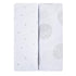 Changing Pad Covers - Cradle Sheets 2-Pack - 100% Jersey Cotton for Baby Boy or Baby Girl (Grey Dottie)...