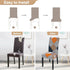 SearchI 4 Pack Super Fit Stretch Removable Washable Short Dining Chair Covers Slipcover Protector, Spandex Fabric Chair Cover for Dining Room, Hot...