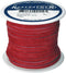 Silver Creek Leather Co Realeather SOS25-2010 Suede Leather Lace for Crafts and Jewelry Making, 0.125" x 25', Red, 1-Spool...
