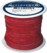 Silver Creek Leather Co Realeather SOS25-2010 Suede Leather Lace for Crafts and Jewelry Making, 0.125" x 25', Red, 1-Spool...