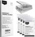 Emergency Blankets for Survival Gear (Pack of 4), Camping Blanket, Emergency Blanket, Thermal Blanket, Mylar Space Blanket, Survival Blanket, Firs...