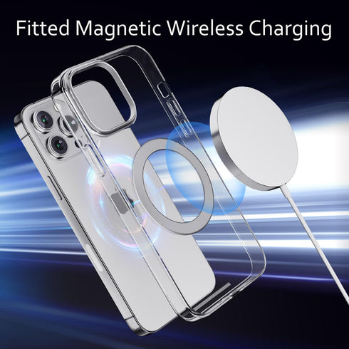 Magnetic Ring Sticker for Magsafe Phone Magnet 2 Pack, Upgrade Bulit-in Magnet for Wireless Charging, Phone Case, Car Holder, Compatible Universal...