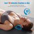 Neck Stretcher for Pain Relief, Neck and Shoulder Relaxer Cervical Traction Device Pillow for Muscle Relax and TMJ Pain Relief (Blue)...