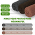 Sunmig Newborn Photography Props - 3 Pcs Stretch Wraps, Professional Baby Photo Props, Long Ripple Wrap for 0-6 Months (Dark Grey+Coffee+Brown)...
