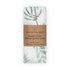 Organic Muslin Changing Pad Cover - Fitted Baby Changing Mat, Soft and Breathable, Eucalyptus Leaves, 16”x32”...