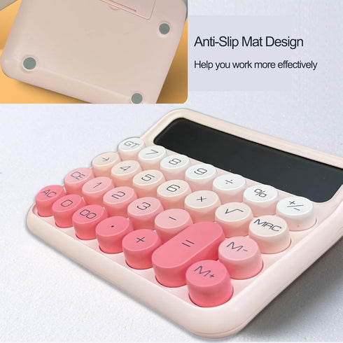 Calculators, Benkaim Desk Calculator,Basic Standard Calculator,12 Digit Large LCD Display Big Button Calculator for School, Home & Business Use (B...