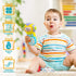 TOY Life Baby Cell Phone Toy with Baby Keys Baby Musical Toy Phone Toy Keys Toy Remote for Baby with Sound Effect Volume Control Baby Light Up Toy...