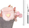 Compatible Airpods Case Cover with Cleaning Kit, Cute Soft Plush Cartoon Airpod Cover Shockproof Airpods Protective Case with Keychain for AirPods...
