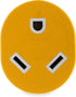 Camco 55338 PowerGrip 30 Amp 4-Prong Generator Adapter , YELLOW...
