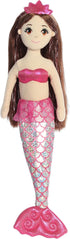 Aurora® Enchanting Sea Sparkles™ Ruby Stuffed Doll - Imaginative Play - Magical Companions - Pink 18 Inches...