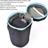 4Pcs Camera Lens Pouch, DSLR Camera Lens Pouch Neoprene Waterproof Lens Bag Zipper Bag with Metal Hook for Camera Lens...