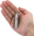 aiGear Stainless Steel Mini Pill Case Inner Diameter 0.48 Inch with Necklace Light Weight Pill Holder Waterproof Small Keychain Pill Box for EDC O...